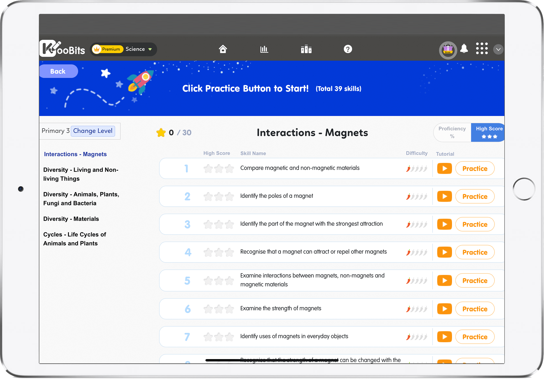 Science - Mission Dashboard -03